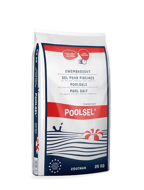 Poolsel HENSITA Meersalzkristalle von einem bis zwei Millimetern für Schwimmbecken