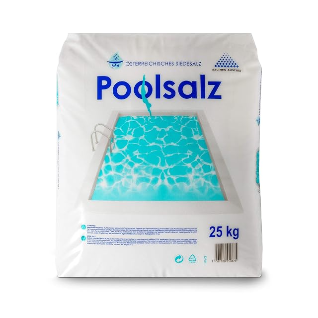 Salinen Poolsalz, ein 25-Kilogramm-Sack Poolsalz für Salzelektrolyseanlagen